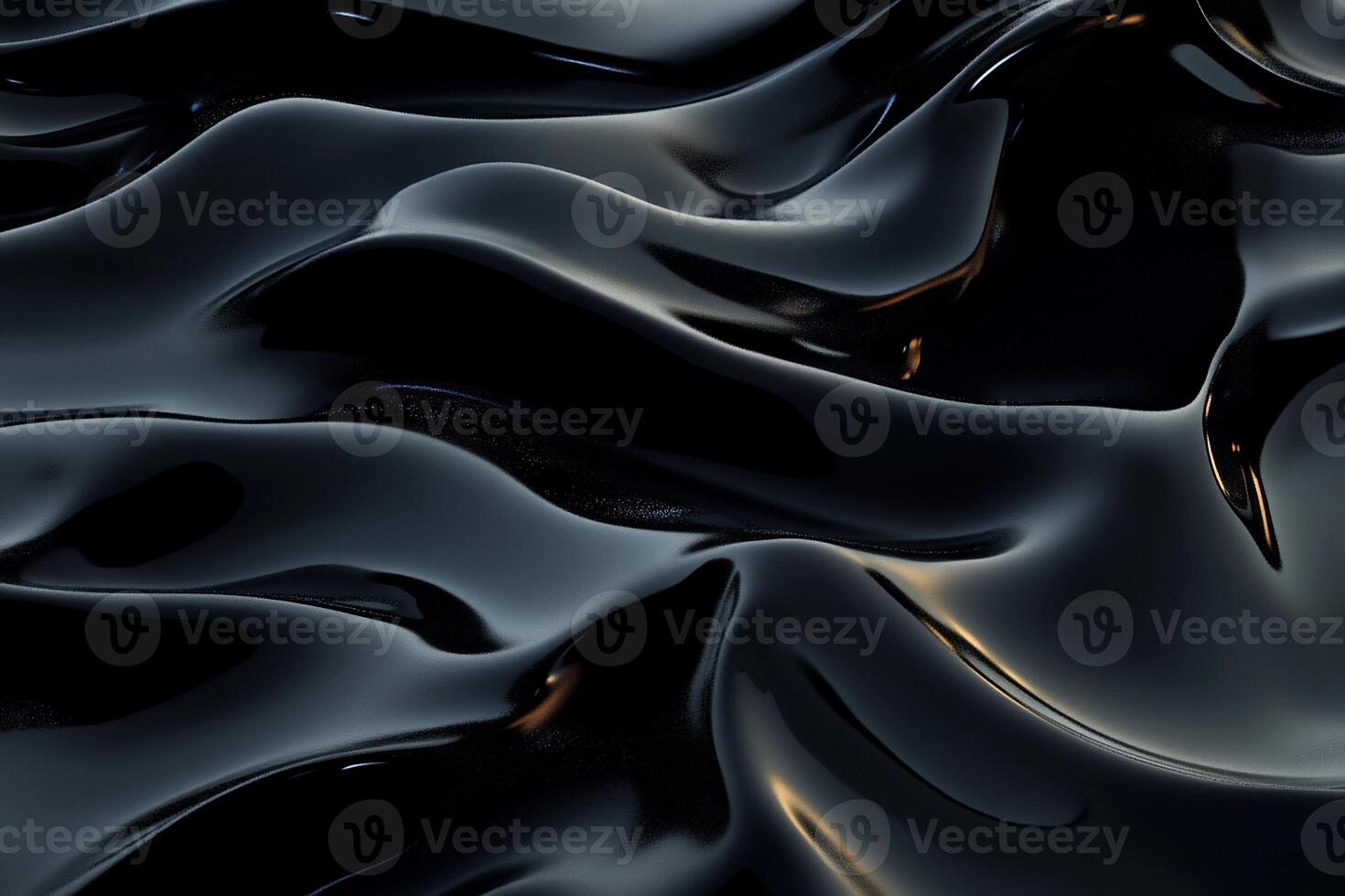 Dark, flowing liquid texture photo