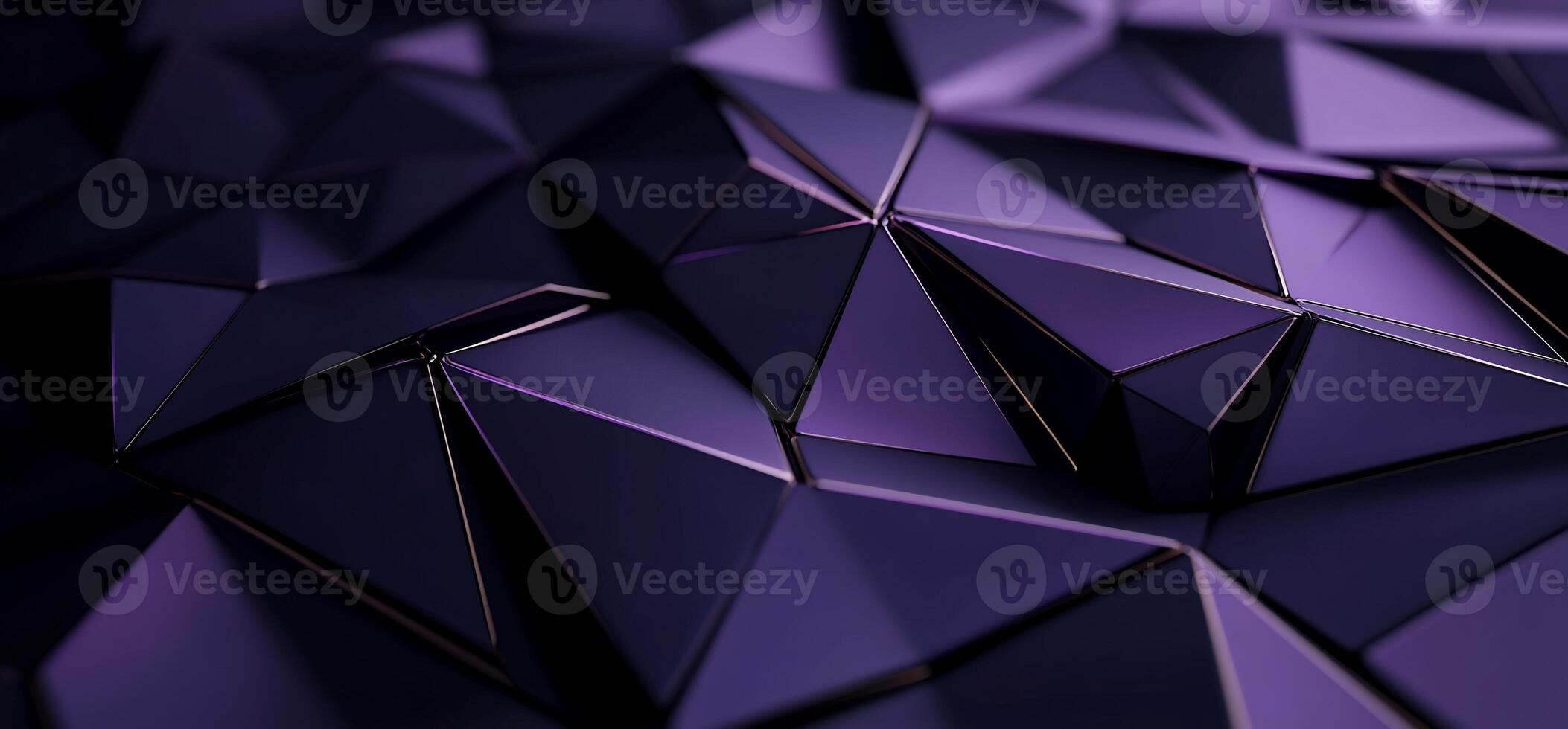 Dark purple, geometric triangular pattern photo