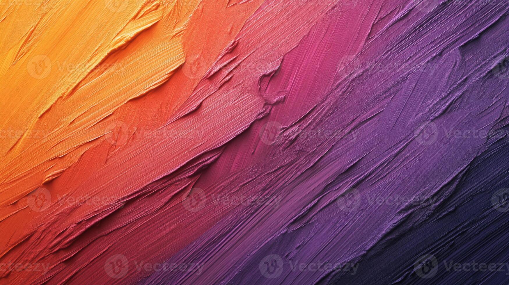Vibrant color gradient, impasto texture photo