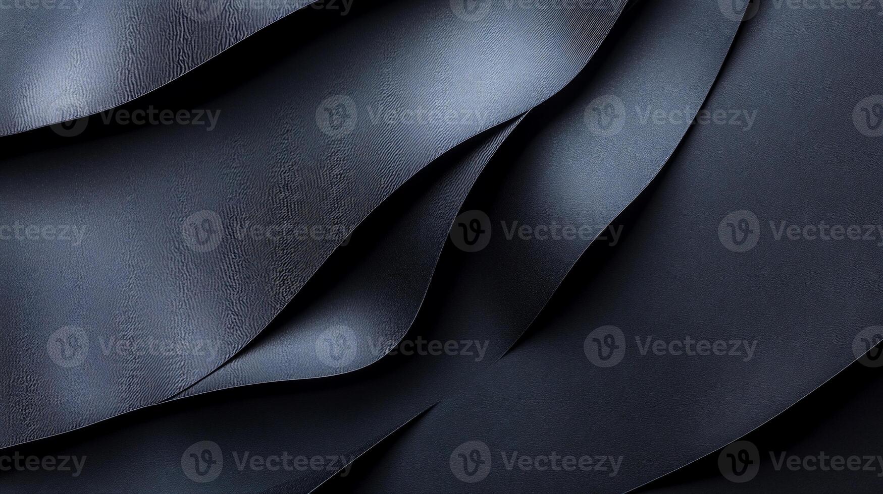 Abstract dark grey flowing fabric texture photo