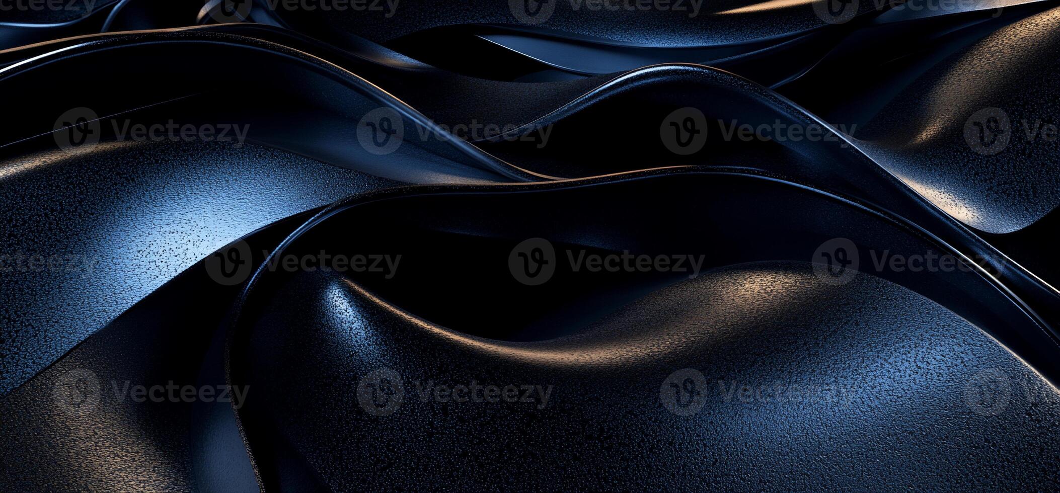 Dark, flowing fabric with subtle highlights and texture photo