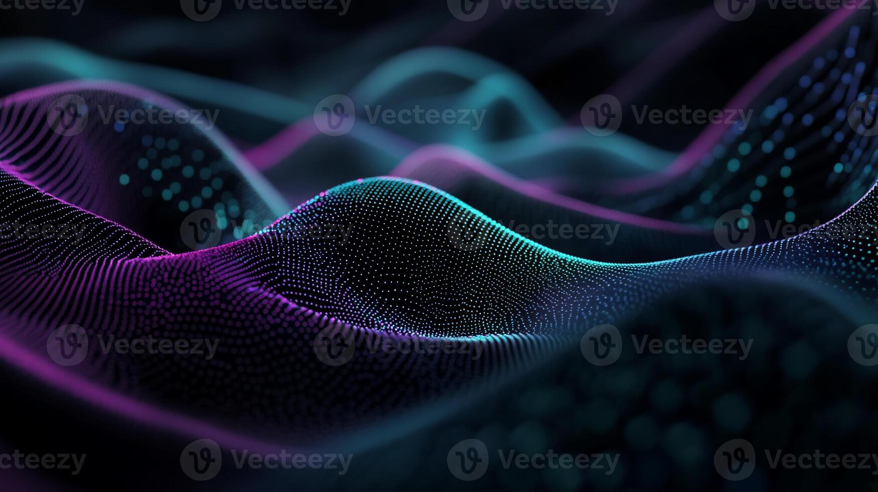 Abstract background with waves and lines photo