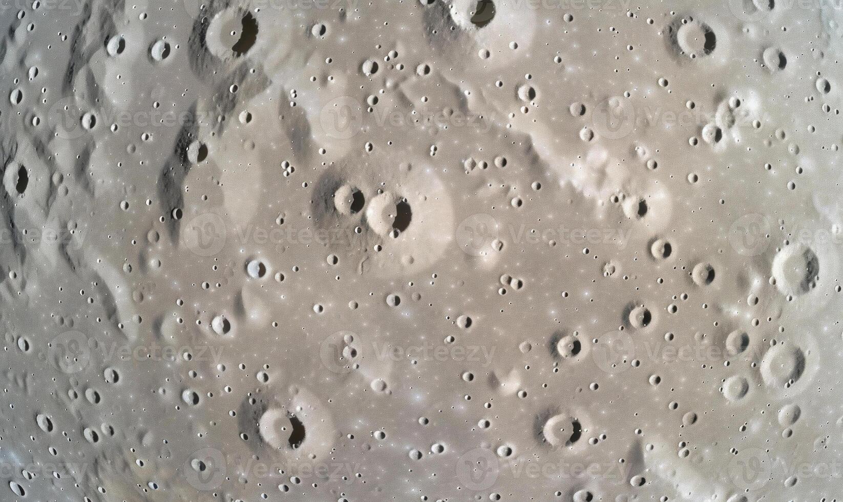 Lunar surface craters and terrain photo