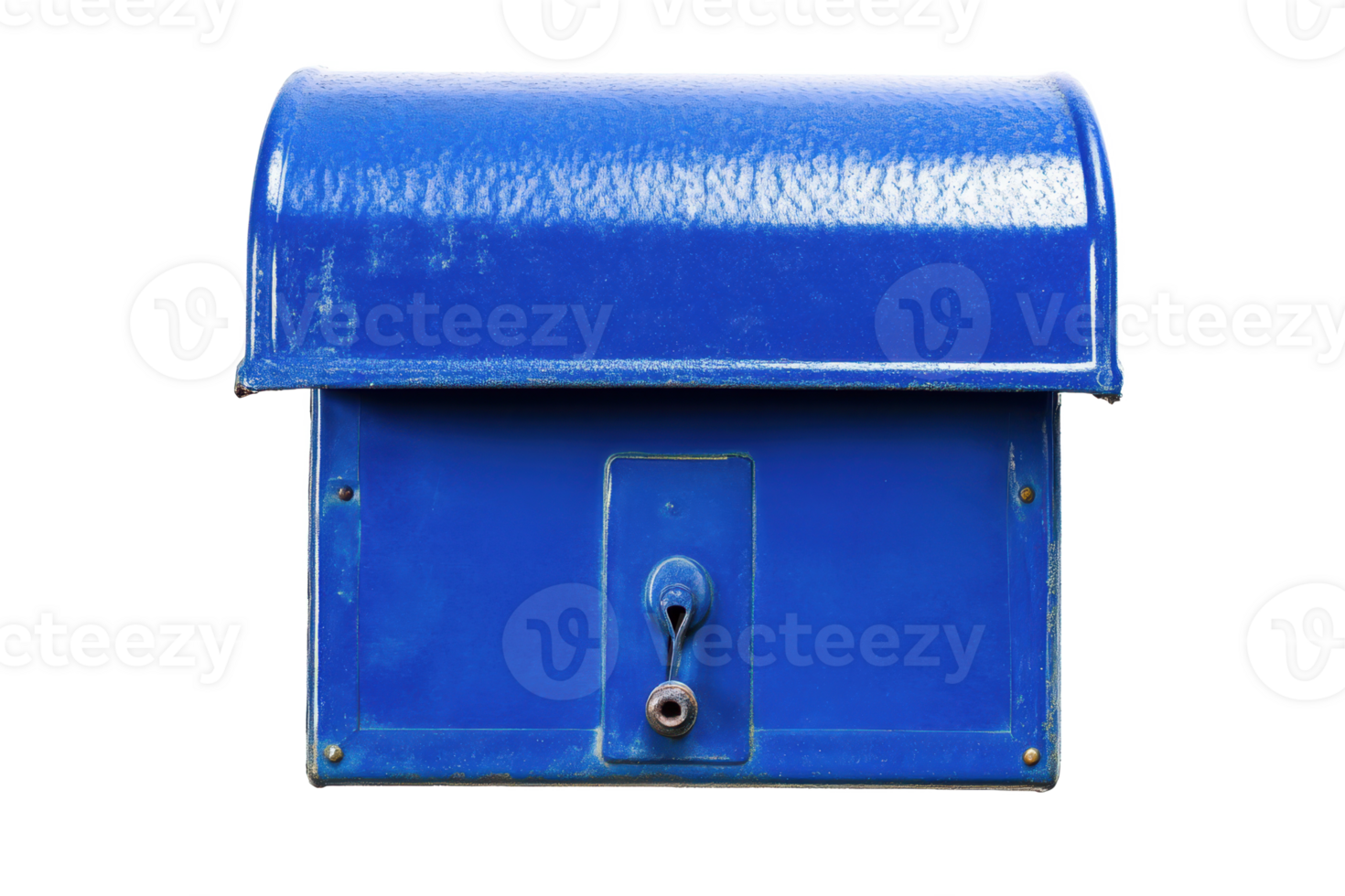 Blue metal lunchbox image, showcasing Faded Mist png