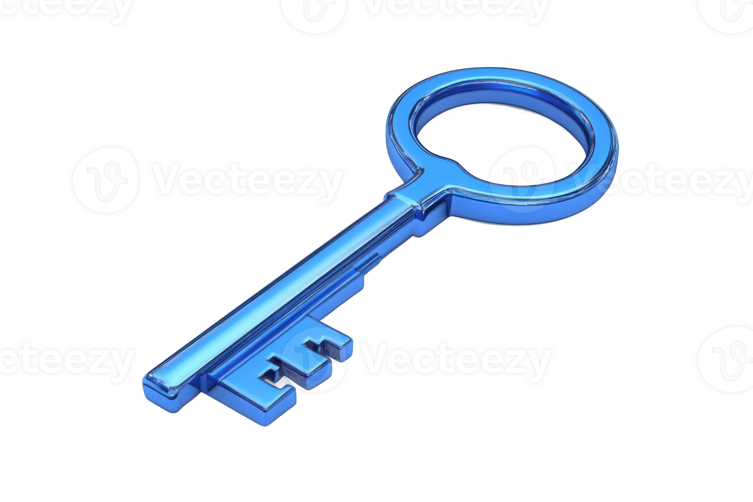 blue key and its symbolism in Ghostly Luminance png