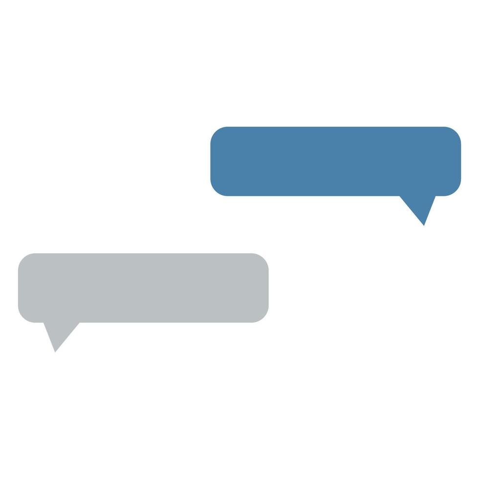 Cartoon Conversation Speech Bubble illustration vector