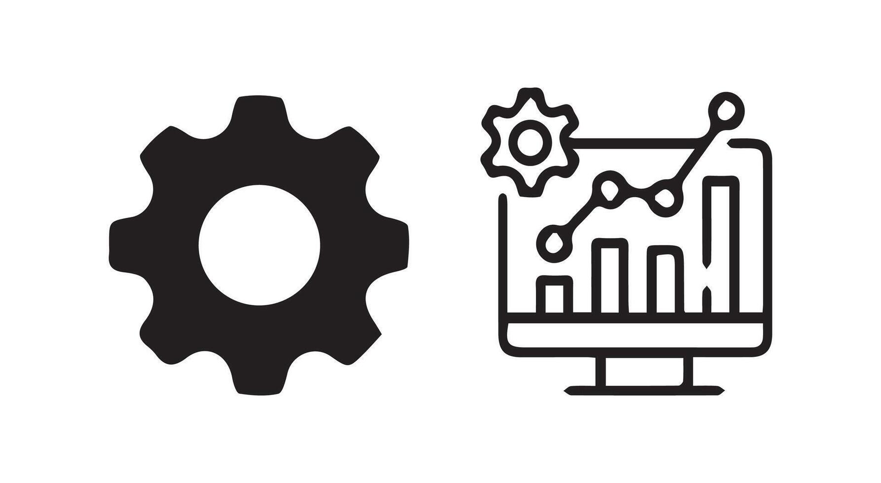 Growing graph icon . Chart sign and symbol. diagram icon vector