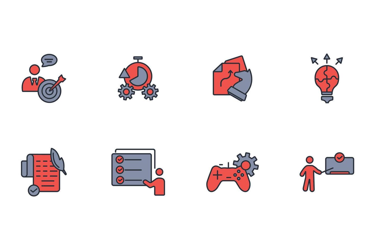 Workshop icon linear style sign vector