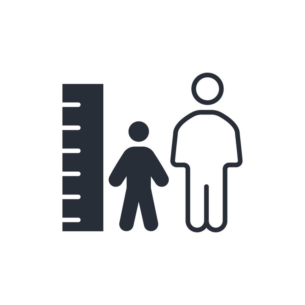 child icon flat vector