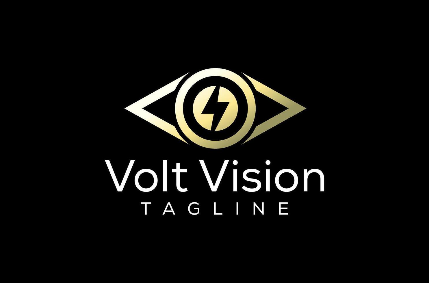 Insight Energy Logo, Eye Vision Focus On Volt Logo Design, Power Monitoring Logo, Supervision Energy Security Eye Shield Letter V Volt Spark Flash Lightening Eye Logo Icon Symbol 5G Electronics vector