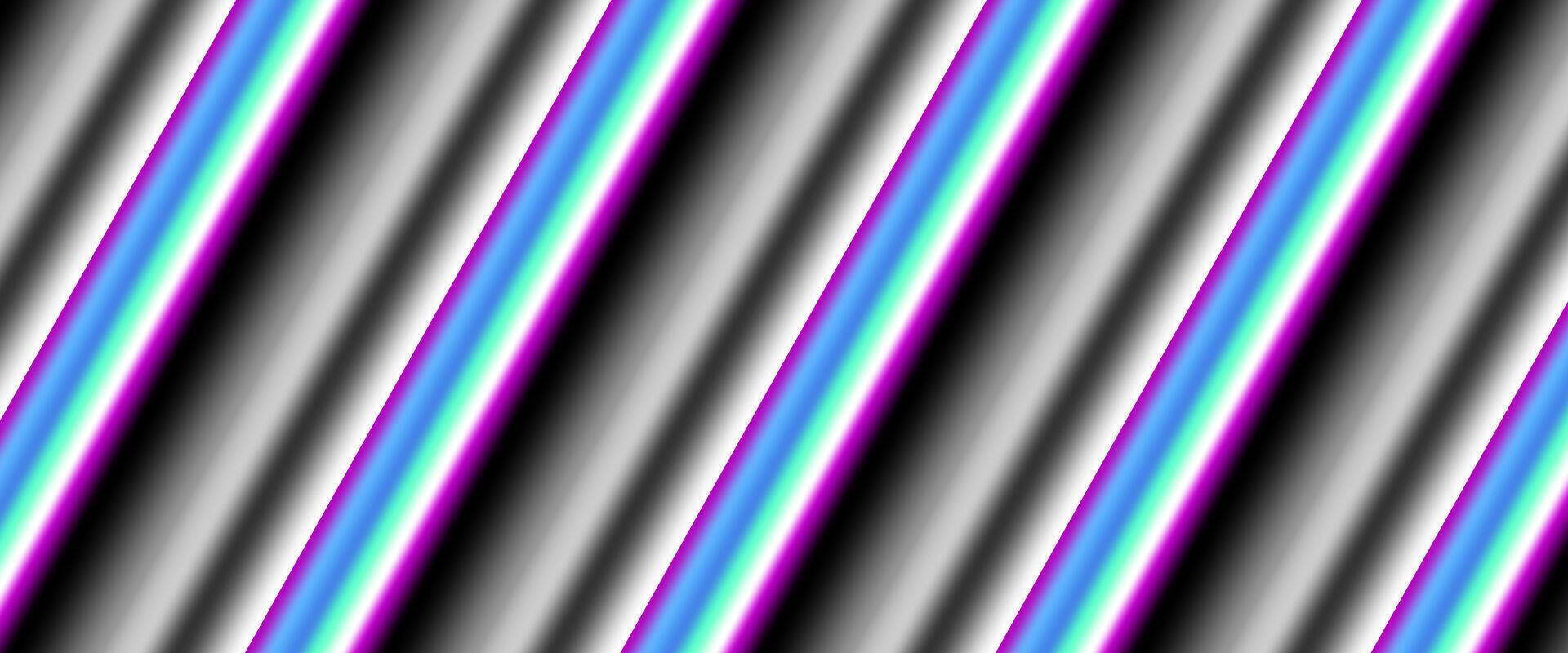 A dynamic metallic gradient with iridescent rainbow hues, offering a modern and reflective texture for contemporary designs vector