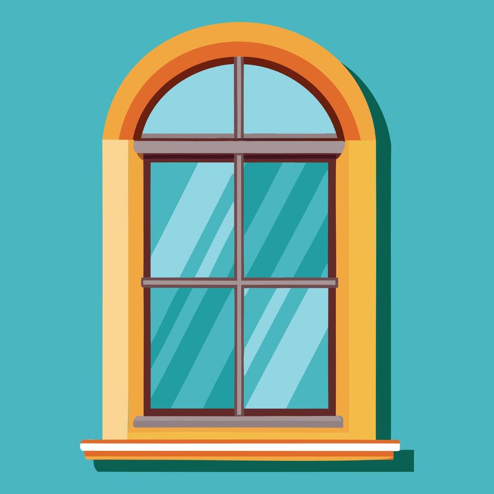 Minimalist Window Icons and Elements vector