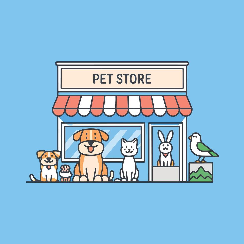 pets shop flyer design stock photos vector
