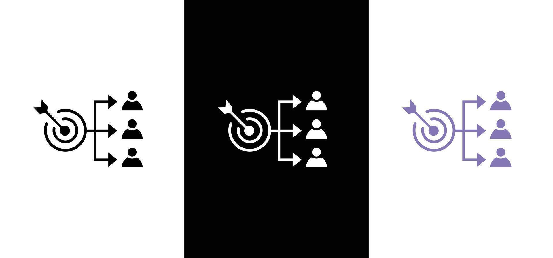 Business teamwork, team building, work group and human resources minimal thin line web icon set vector