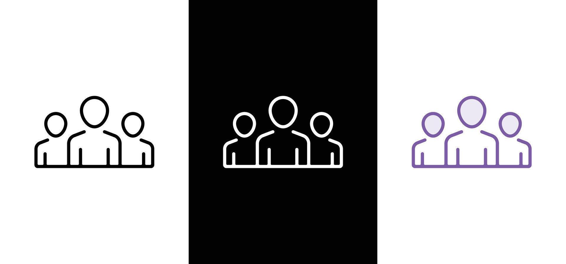 Business teamwork, team building, work group. illustration. vector