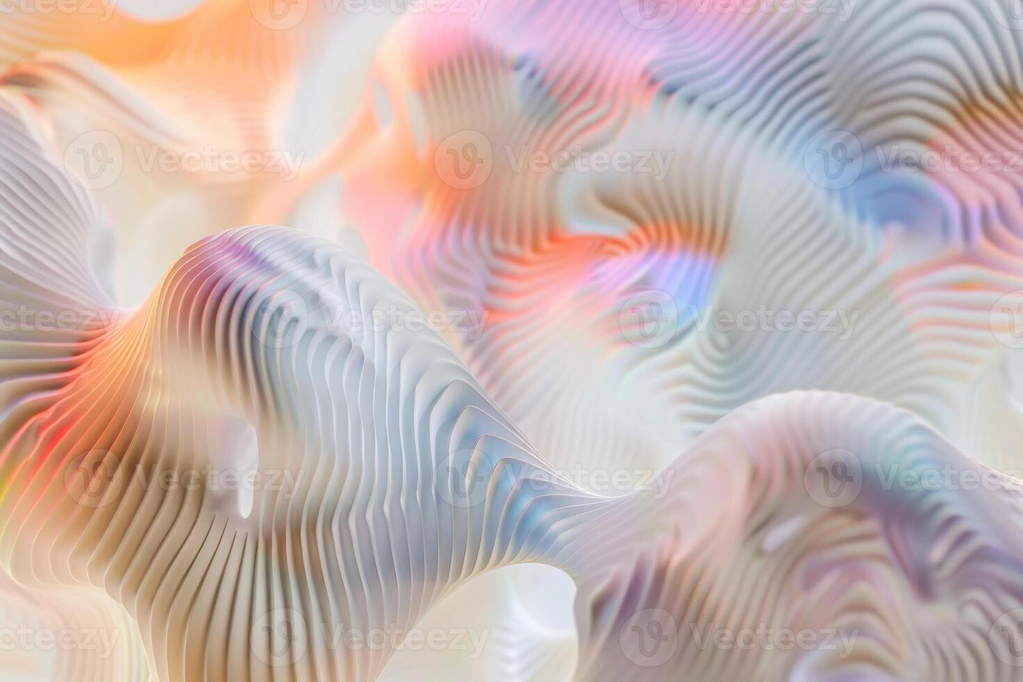 Abstract background with wavy lines and colors photo