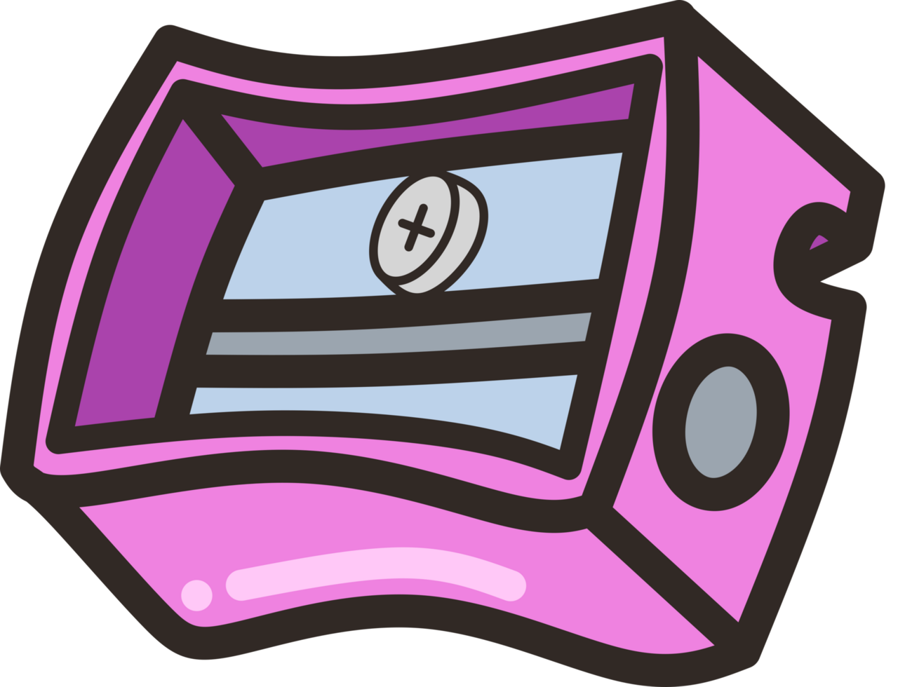Sharpener Cartoon School Tools Collection png