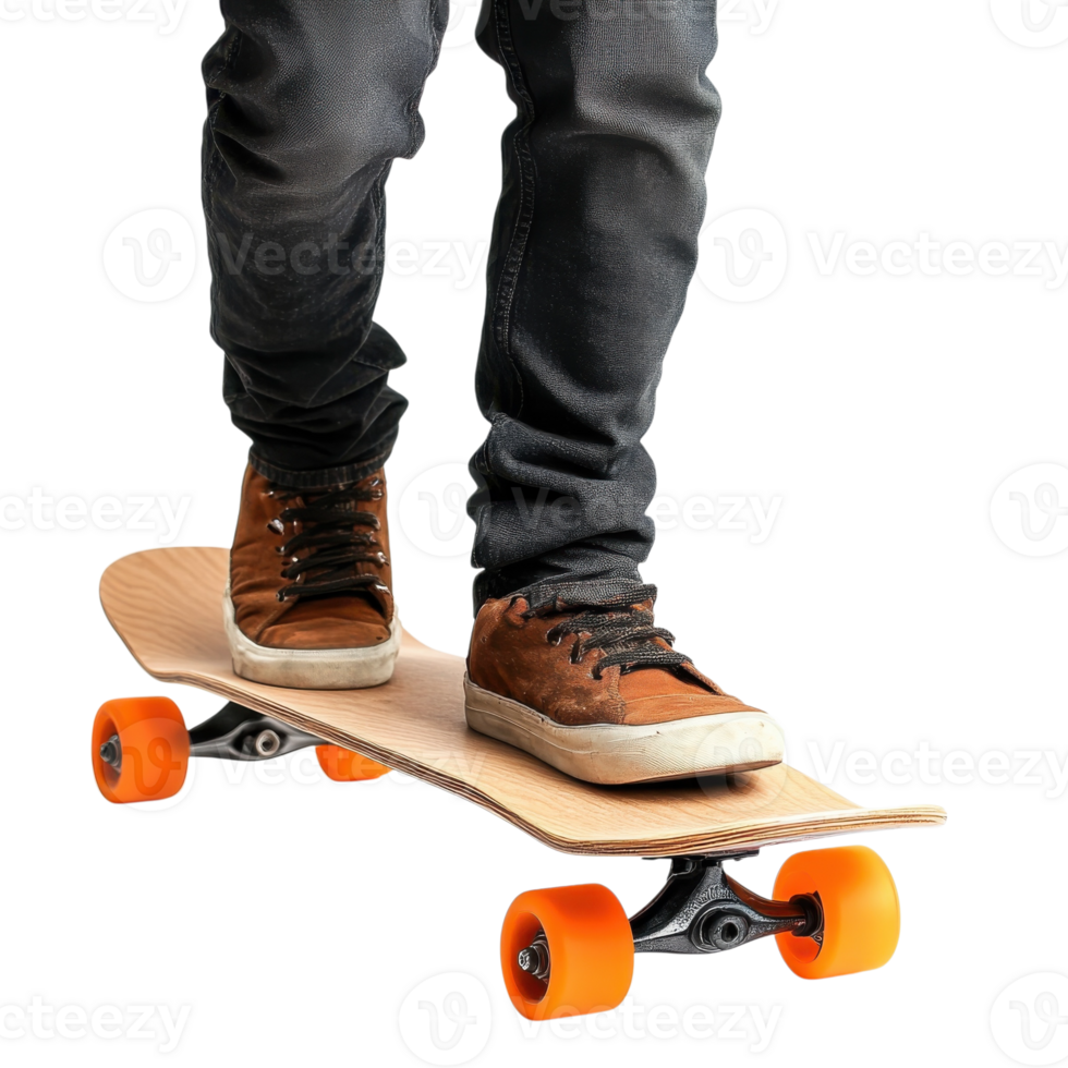 Skateboarding Safety Guide on transparent background. png