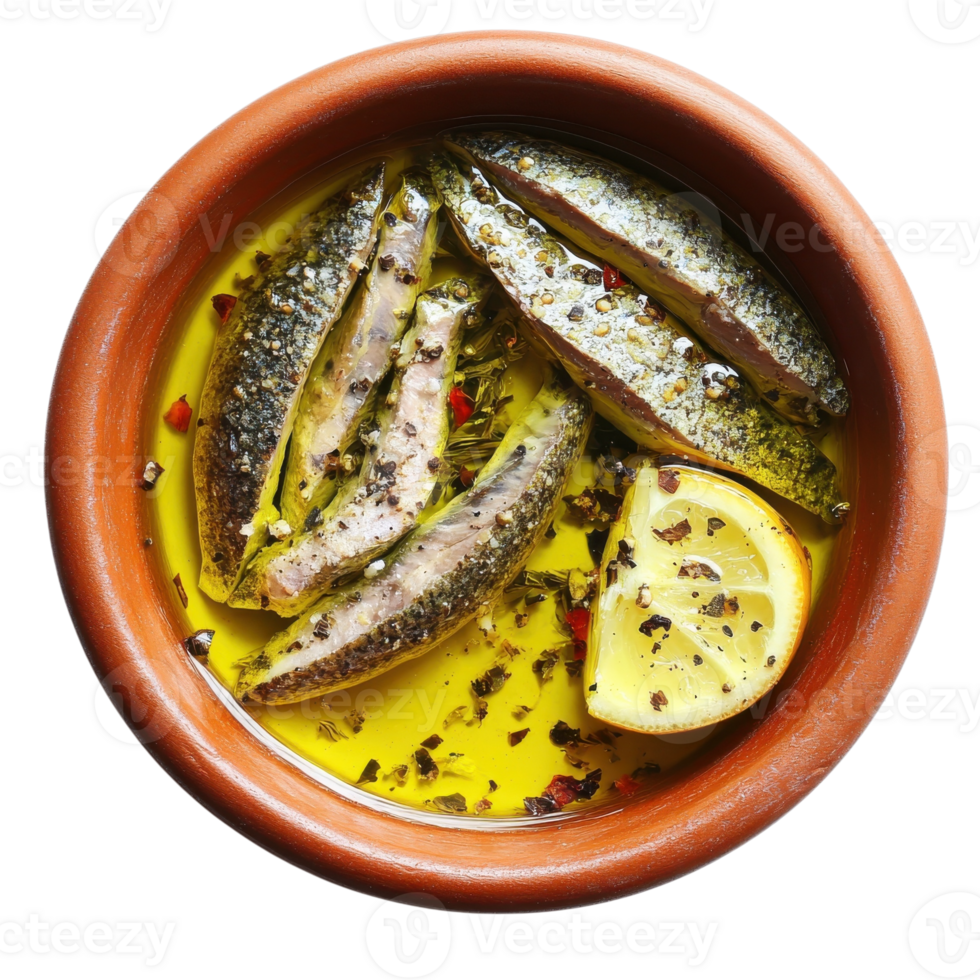 Warm Bagna Cauda Dip Front View on transparent background. png