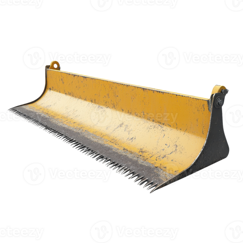 Construction Worker Using Scraper on transparent background. png