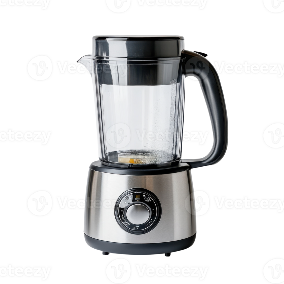 Stainless Steel Blender Kitchen on transparent background. png