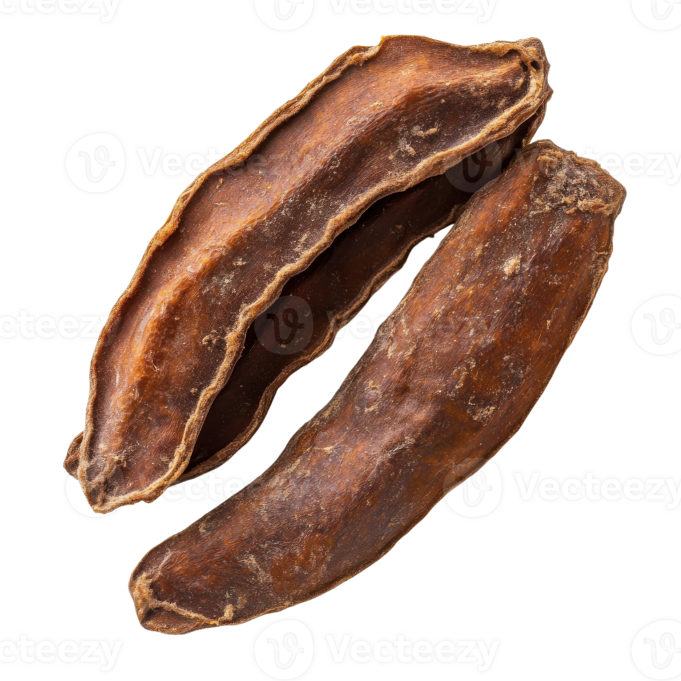 Sweet Tamarind Pulp Ready for Sauces on transparent background. png
