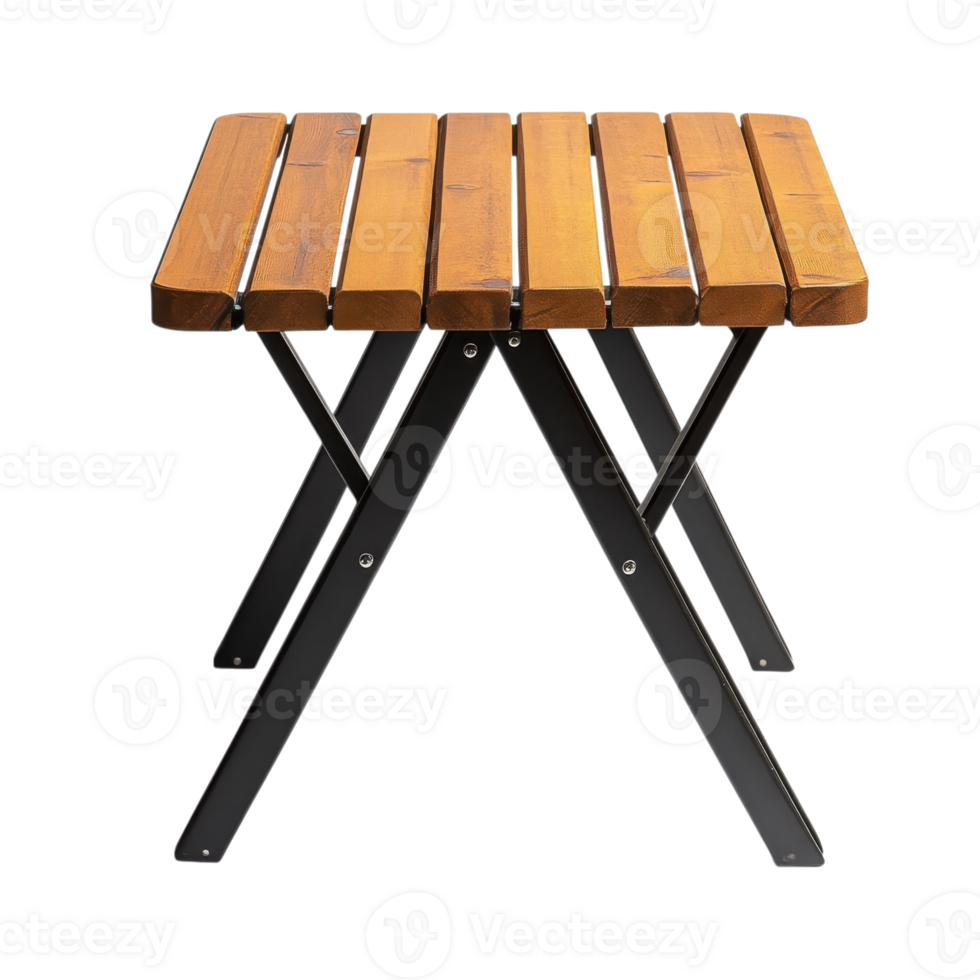 Compact Folding Table Outdoor Adventure on transparent background. png