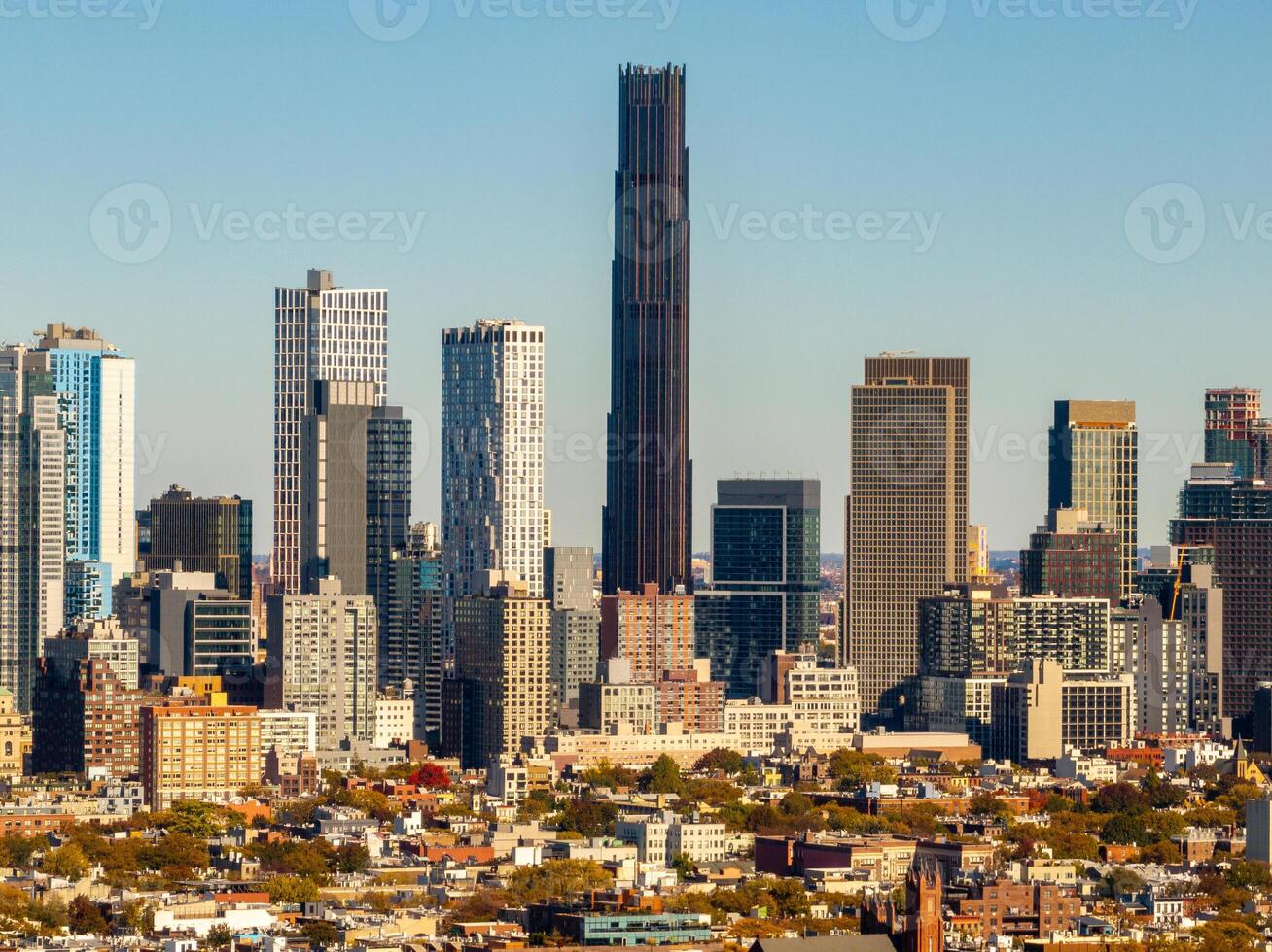 Brooklyn Skyline - Aerial photo