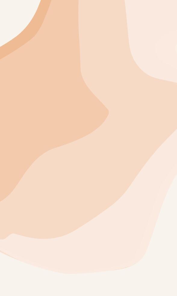 Vertical background wavy lines. Pastel color delicate peach, light orange. template for design, stories, posts on social networks. vector