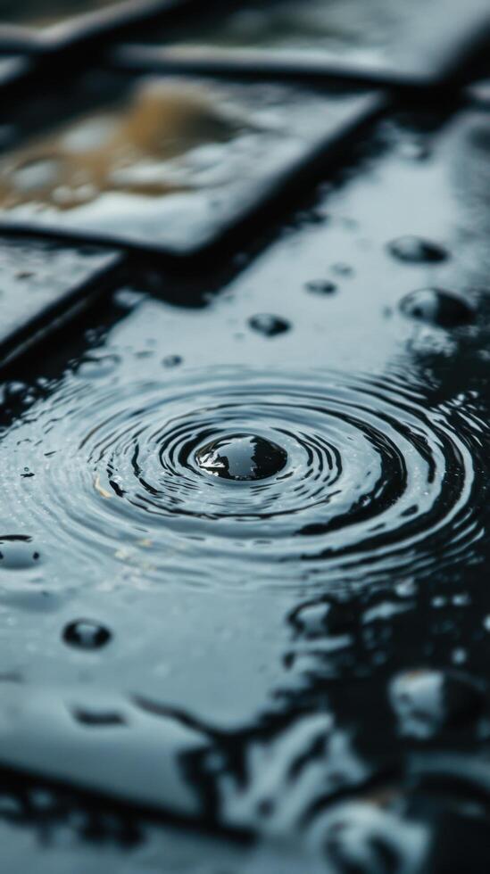 Drizzle Waltzing on Shingles photo