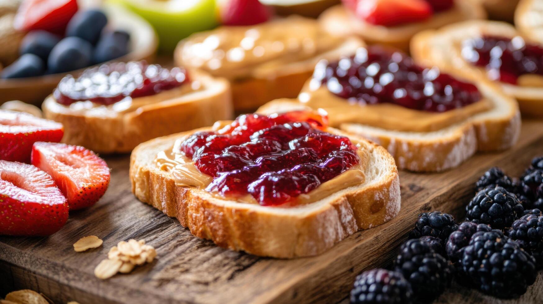 PB and J on Toast photo