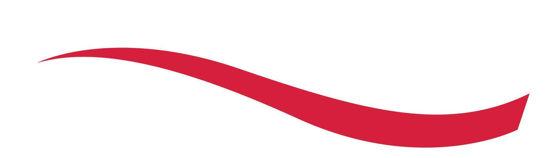The logo for the company is a red wave vector