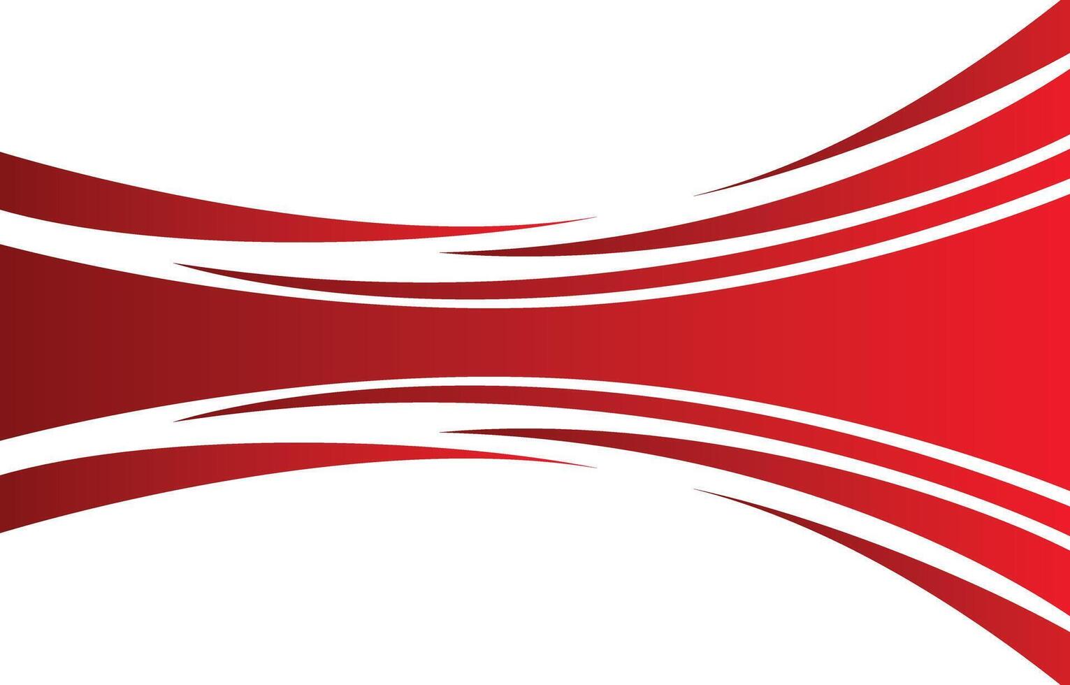 Abstract red and white background vector