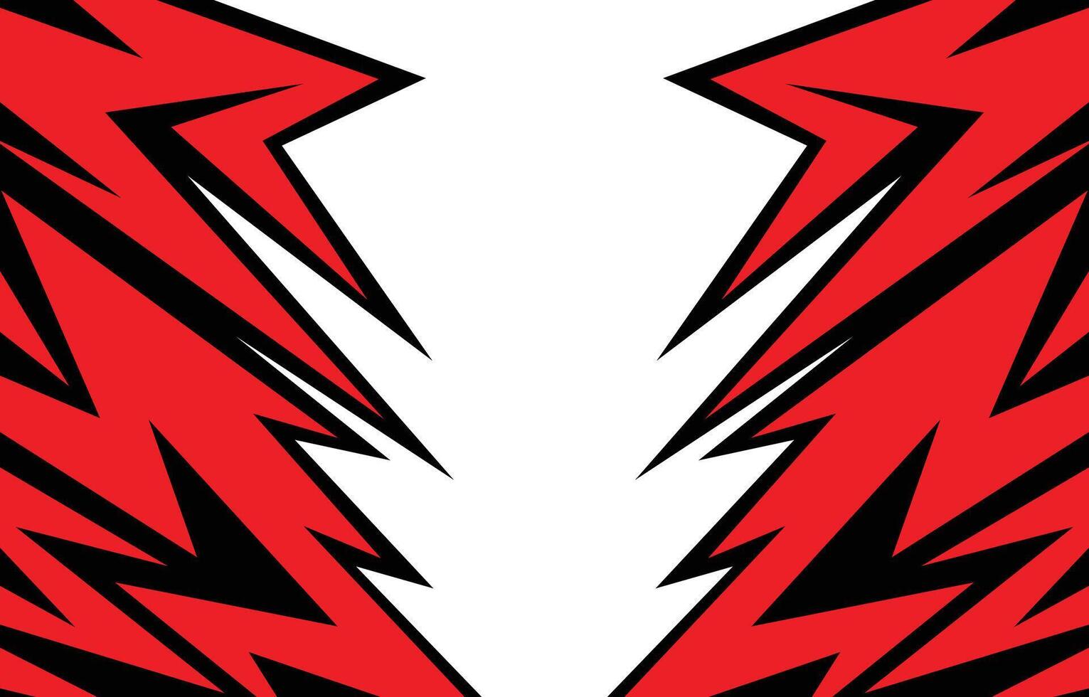 Abstract background with red jagged lines pattern and with some copy space area vector