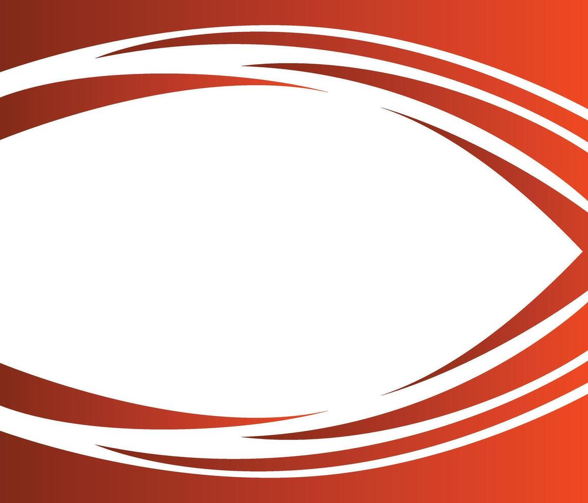 A red and white background with a white oval vector