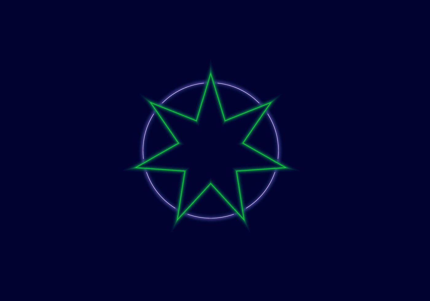 Official flag of Aomori. City in Japan. Illustration. Glow effect concept. vector