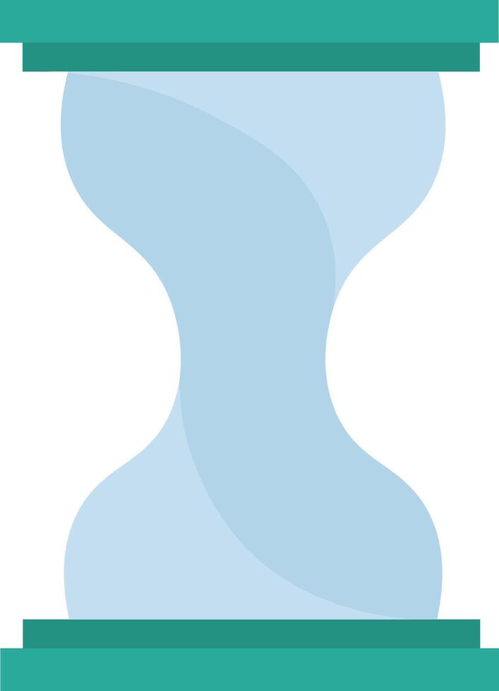 Stylized Hourglass Icon vector