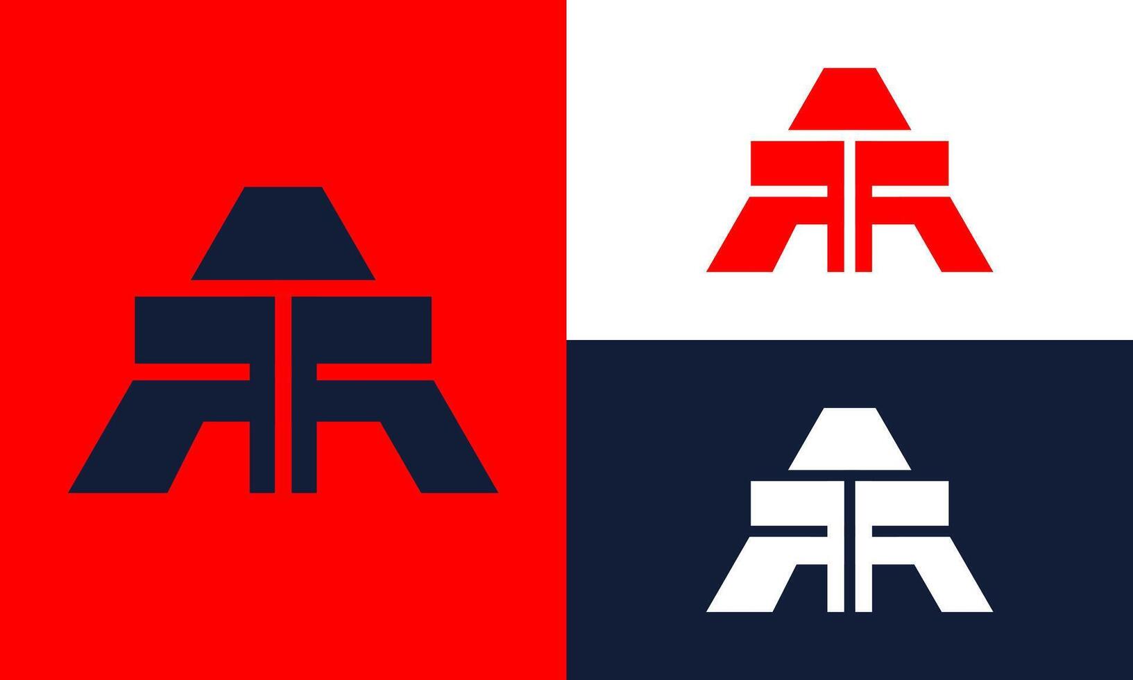AT or TA letter logo. vector