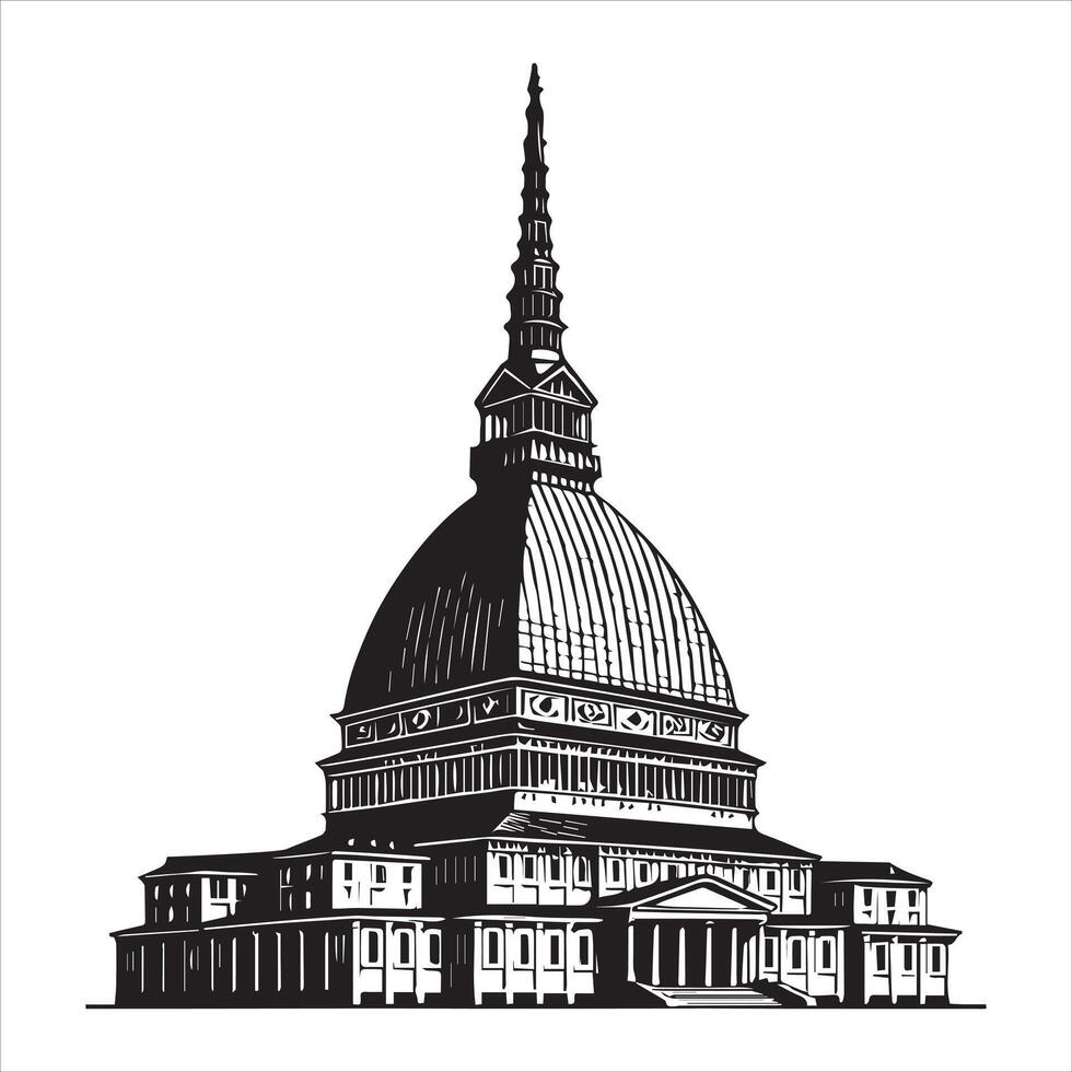 Illustrations of Legendary Monuments vector