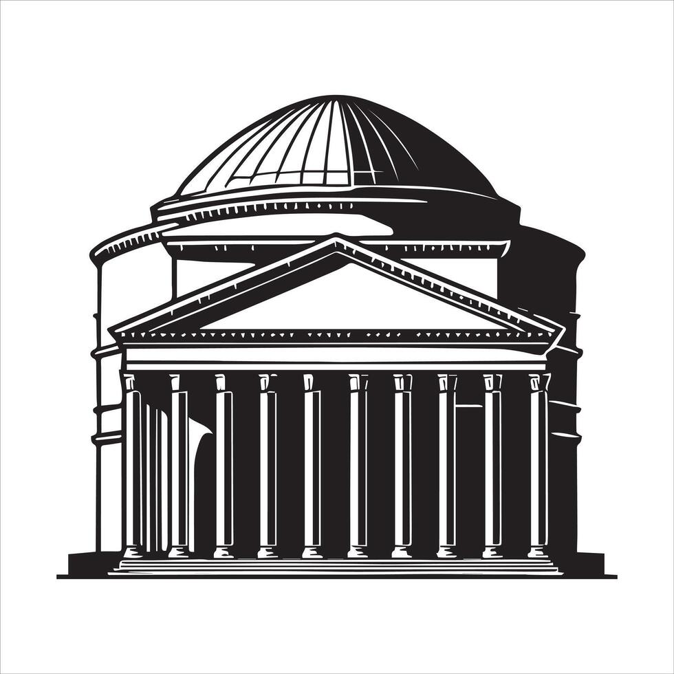 Iconic Monuments in Captivating Designs vector