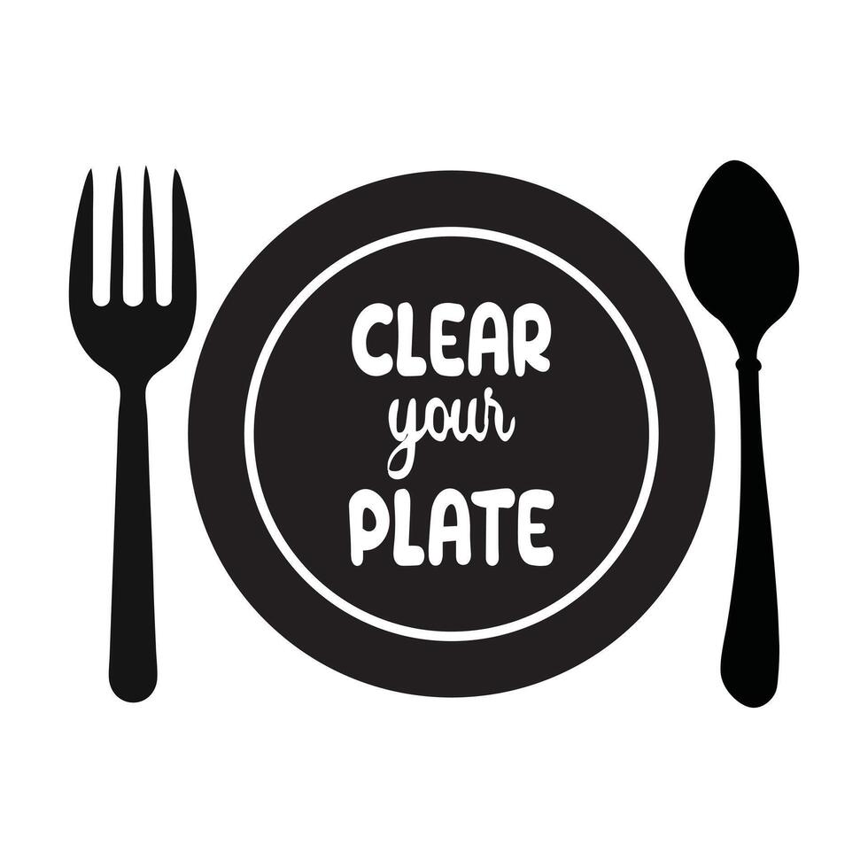 Kitchen Typography T-shirt Design for Food Enthusiasts Sublimation vector