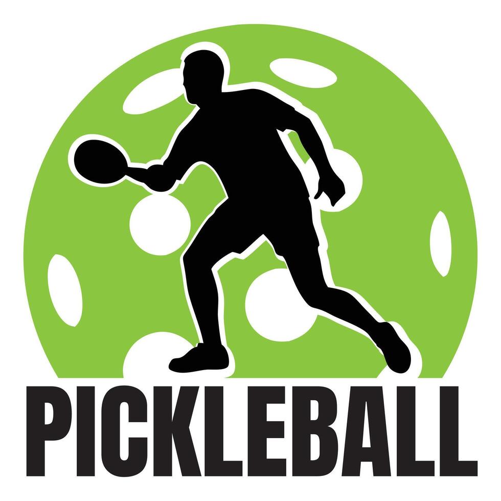 Unique Typography Tee for Pickleball Fans and Sports Enthusiasts vector