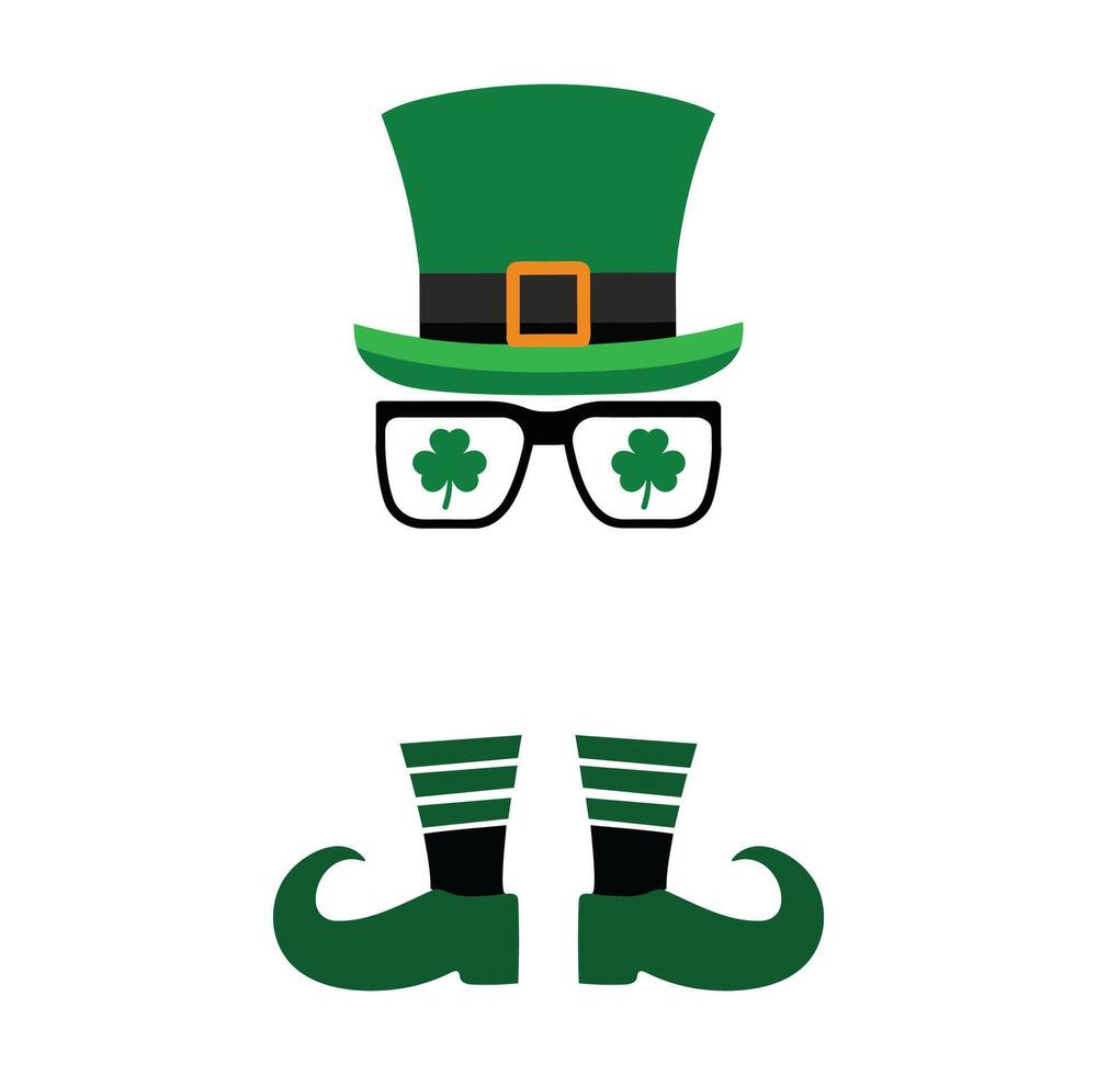 St Patrick s Day Clip Art Featuring Lucky Charm Illustrations vector