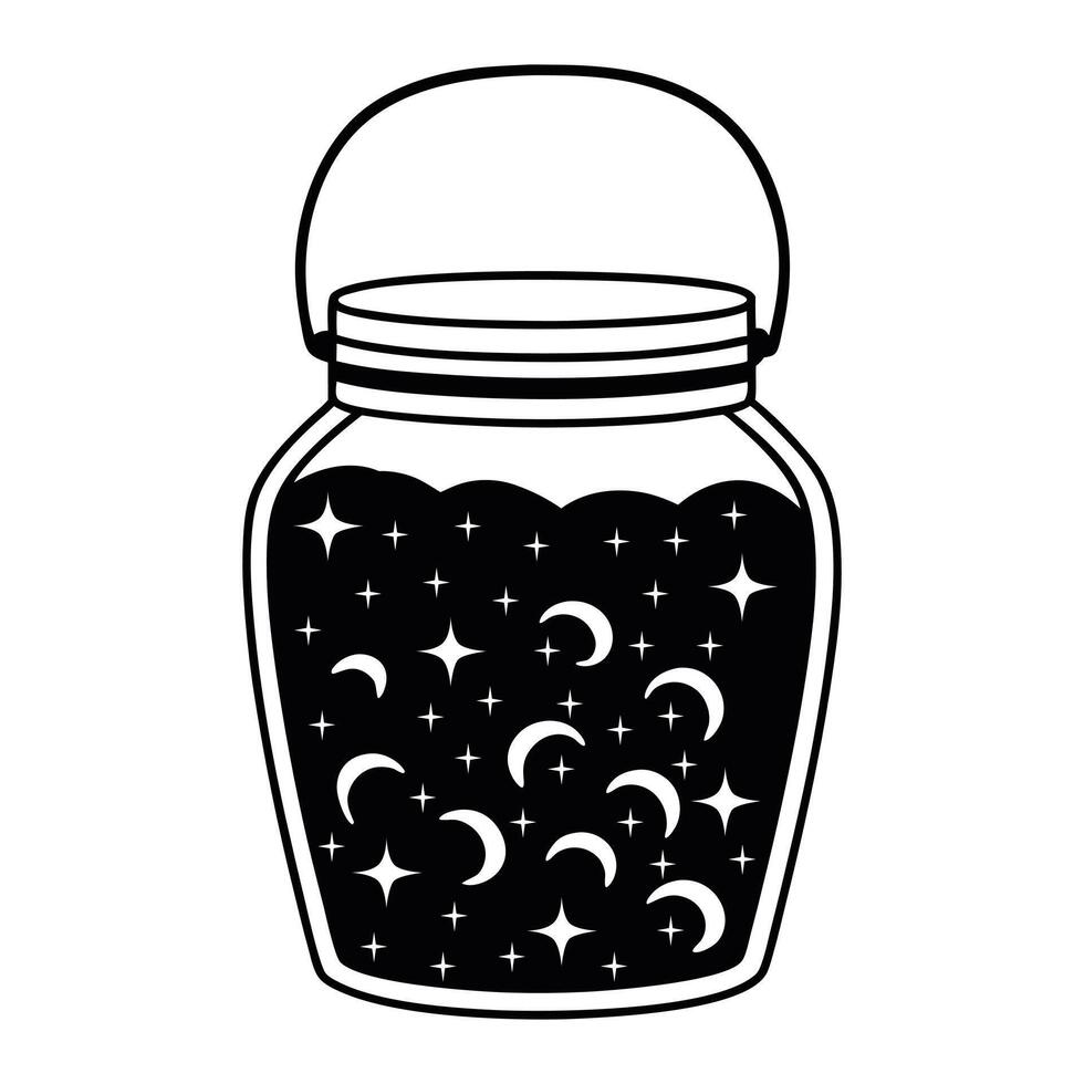Timeless Mason Jar Design for Labels vector