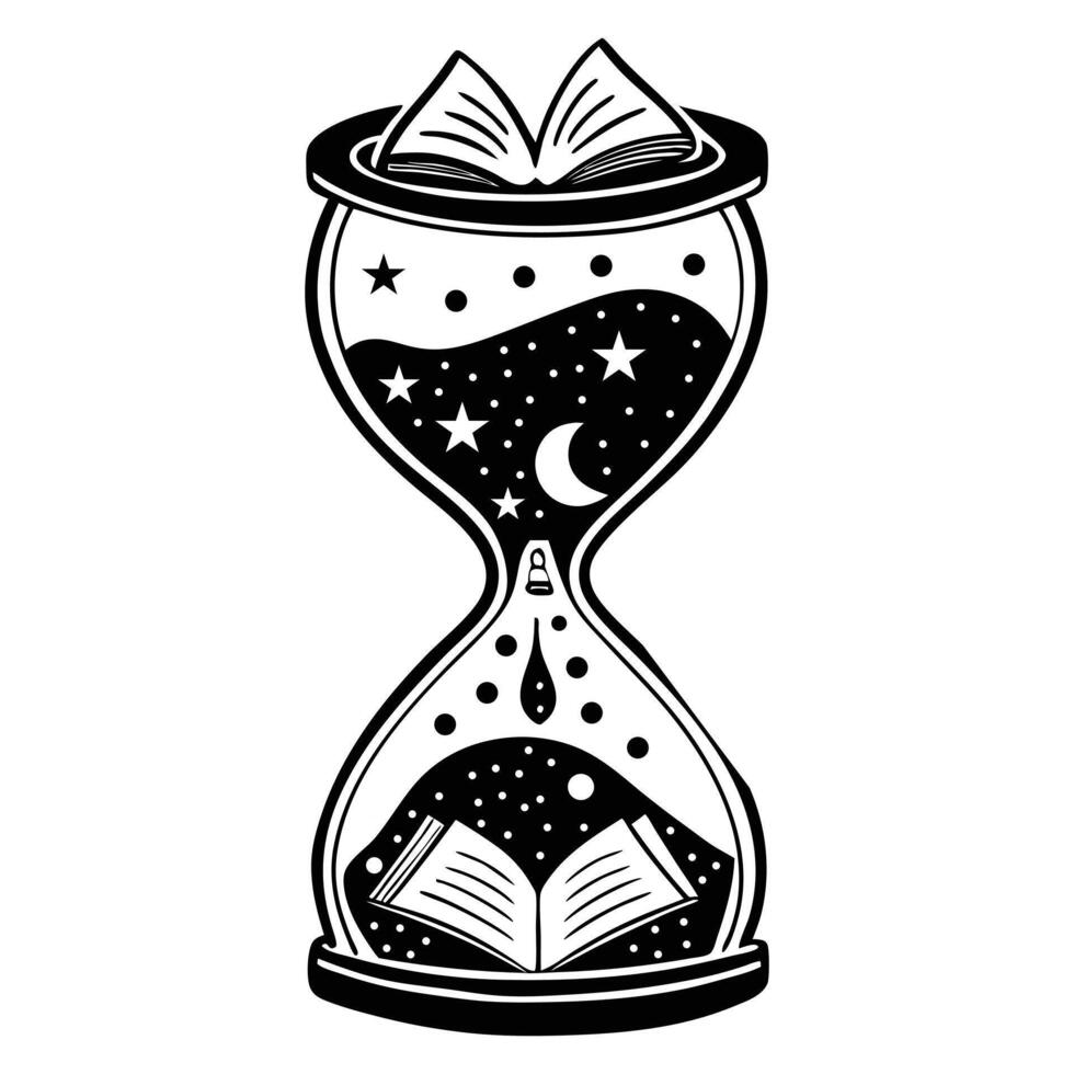 Magical Book Design with Imaginary Creatures vector