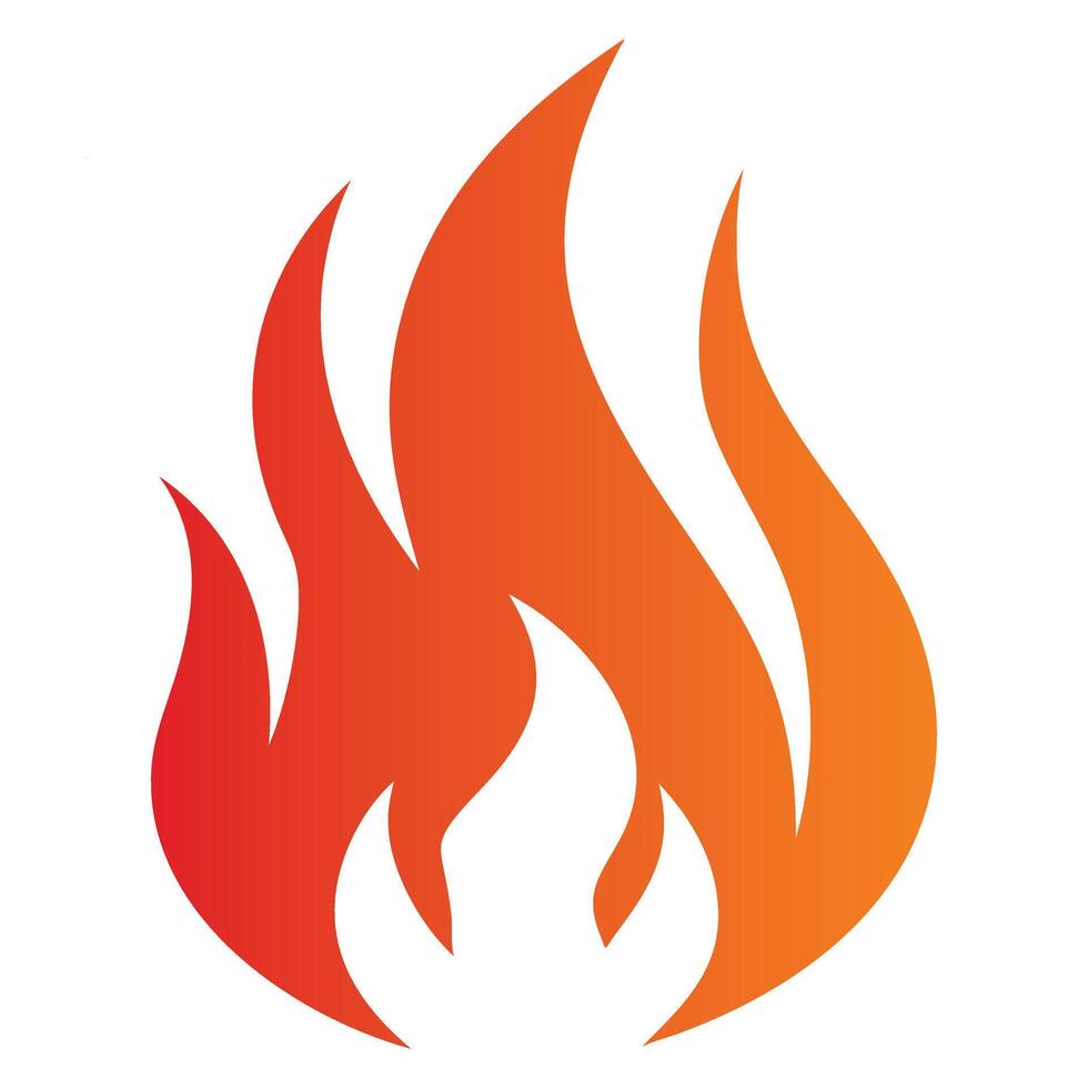 Vibrant Fire Flaming Sublimation Artwork Design vector