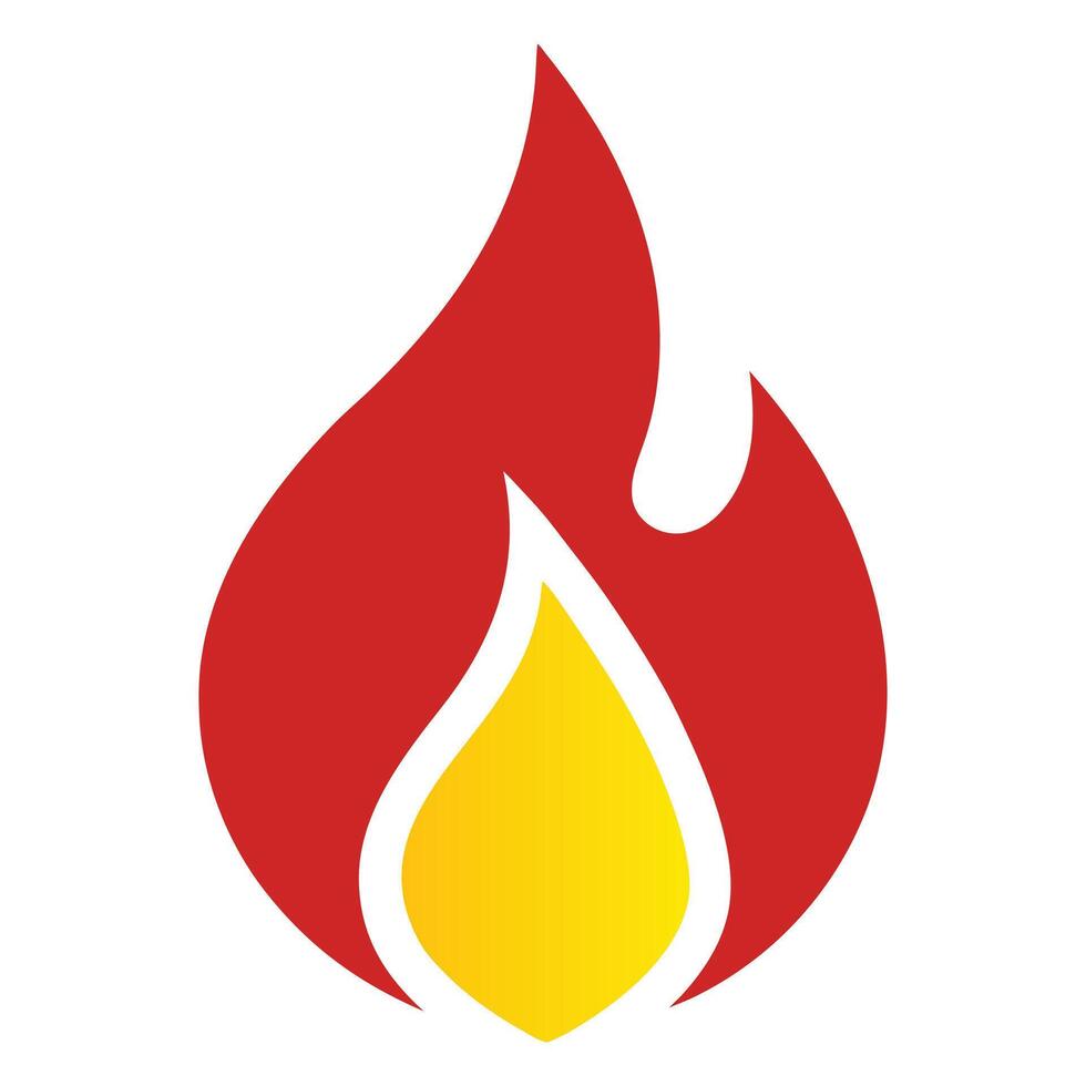 Fiery Flame Sublimation Design for Creative Prints vector