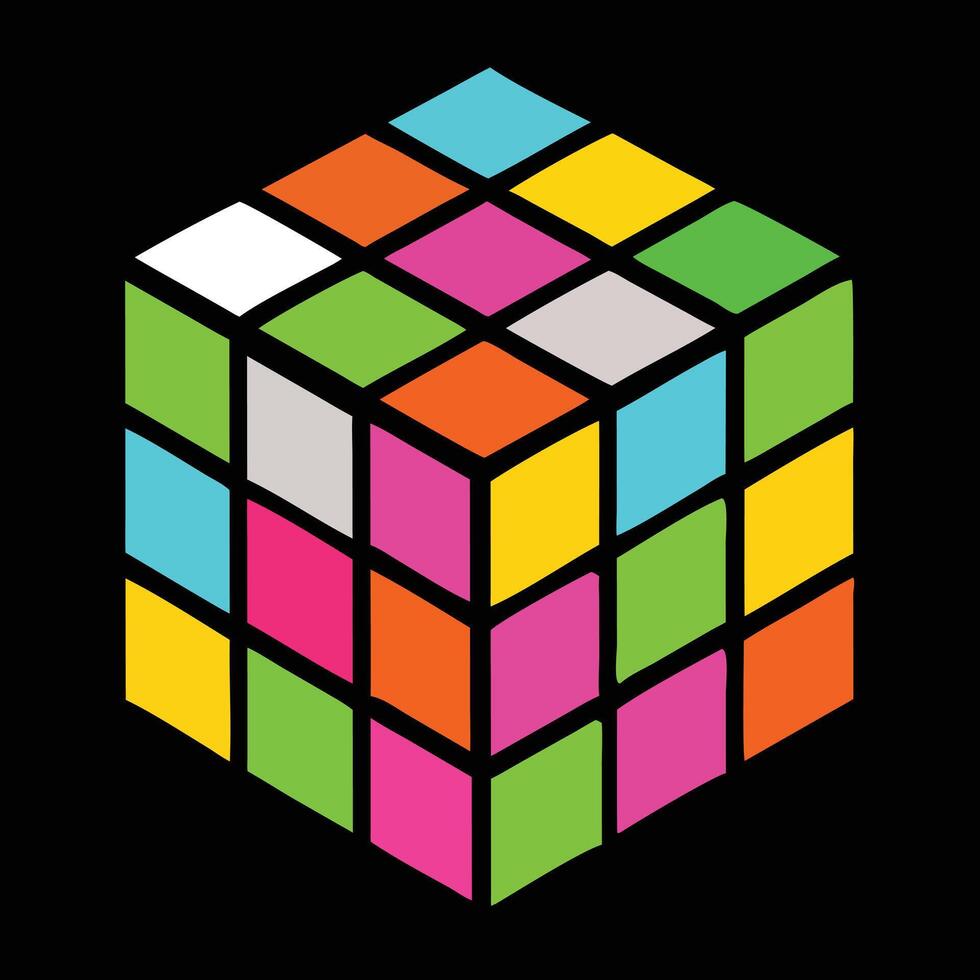 Old 80s Illustration for Retro Aesthetics vector