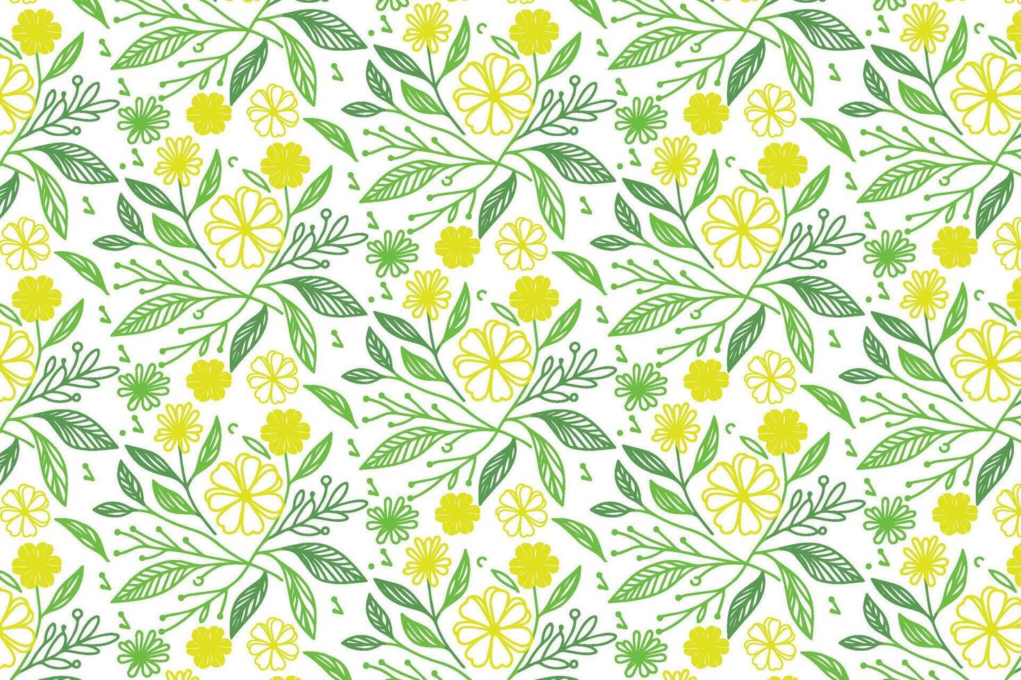 sophisticated seamless floral design with trendy single line art flowers and nature inspired texture for textile and home decor vector