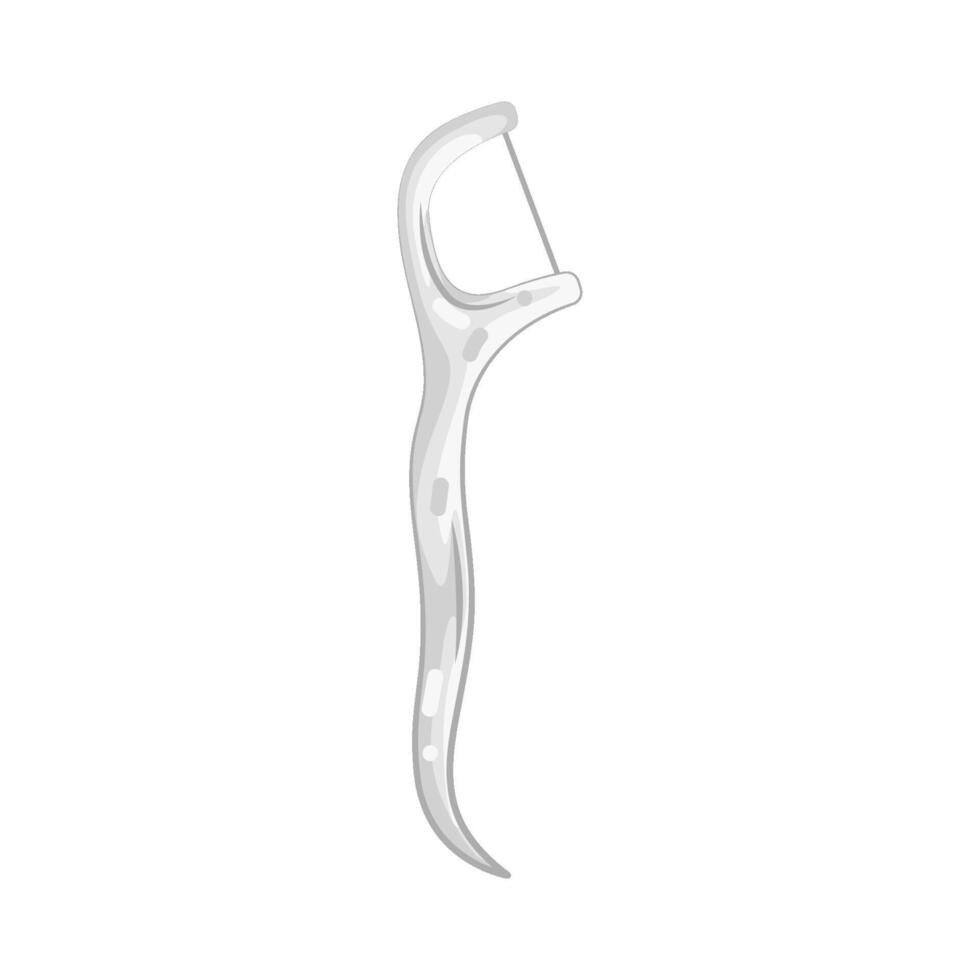 Illustration of Dental Floss vector